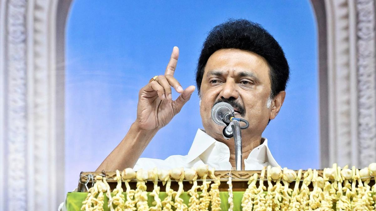 Stalin accuses Centre of ‘hidden agenda’ to impose Hindi via 3-language policy