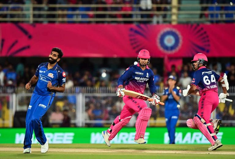 Rajasthan Royals crush Mumbai Indians by 27 runs after Jaiswal blitz in rain-hit clash