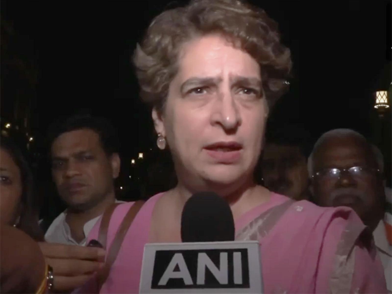 Priyanka Gandhi hails opposition unity as Centre’s “federal restructuring bid” foiled