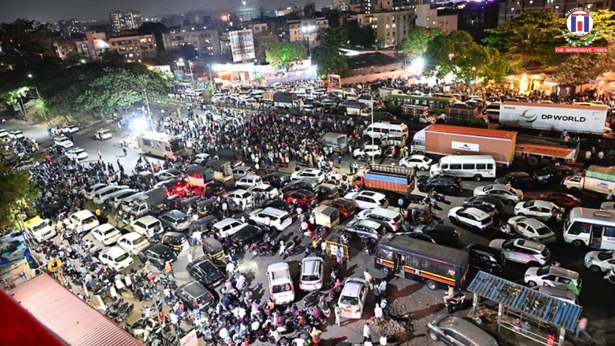 Pune: Protests erupt on Mumbai–Bengaluru highway over child rape-murder, traffic disrupted