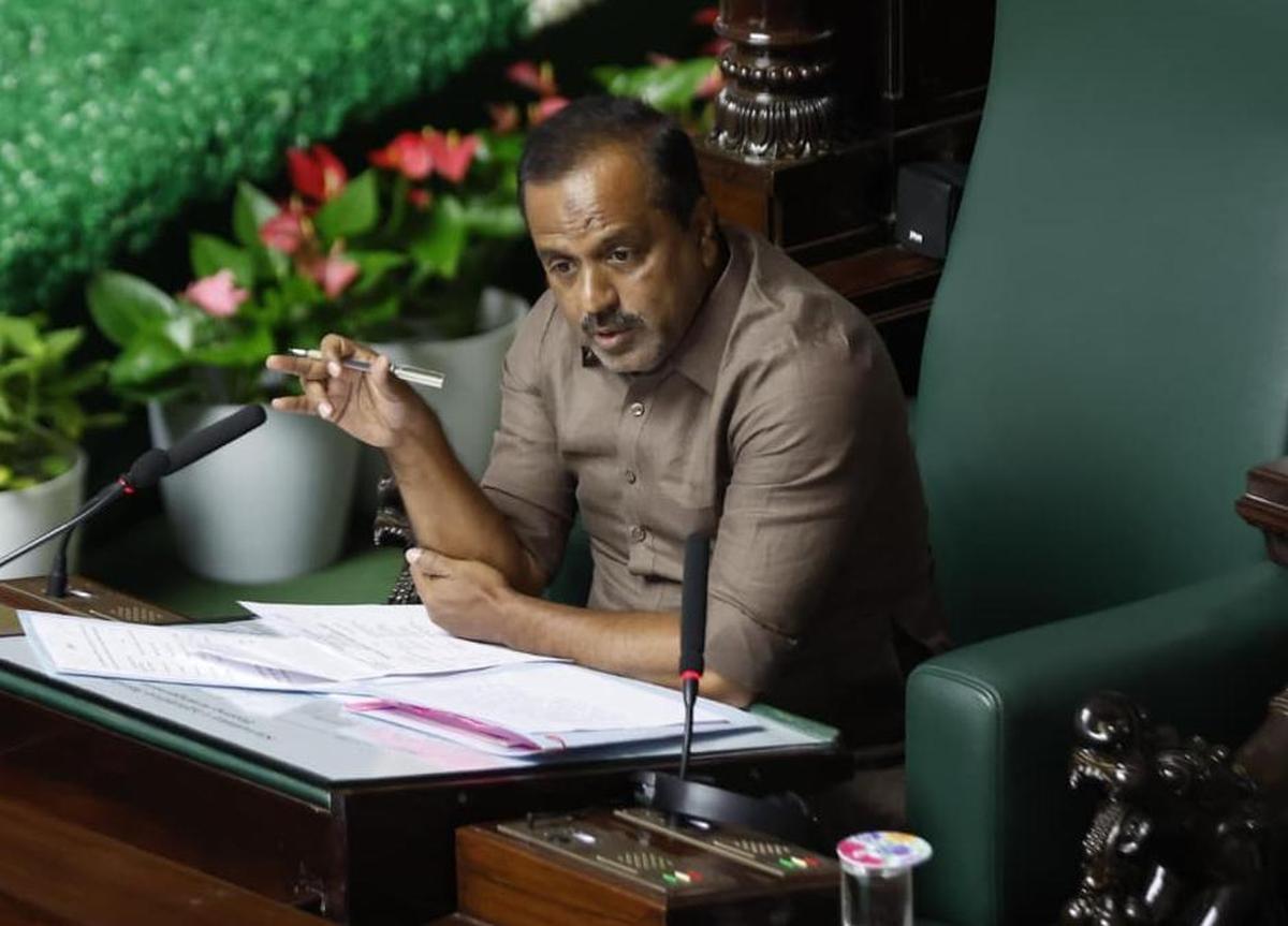 Speaker Khader rejects BJP allegations over delay in Jeevaraj’s oath as MLA