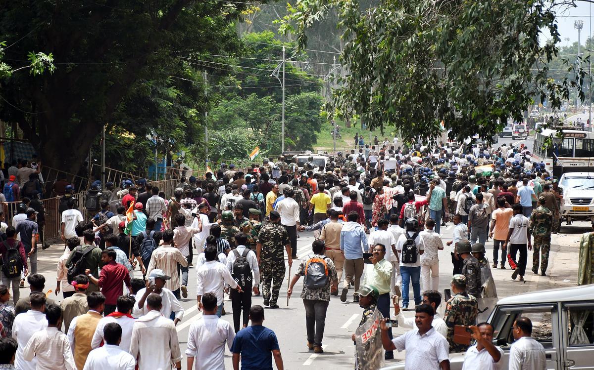 Jharkhand exam stir: FIR filed against 300 unnamed people over August 10 assembly march