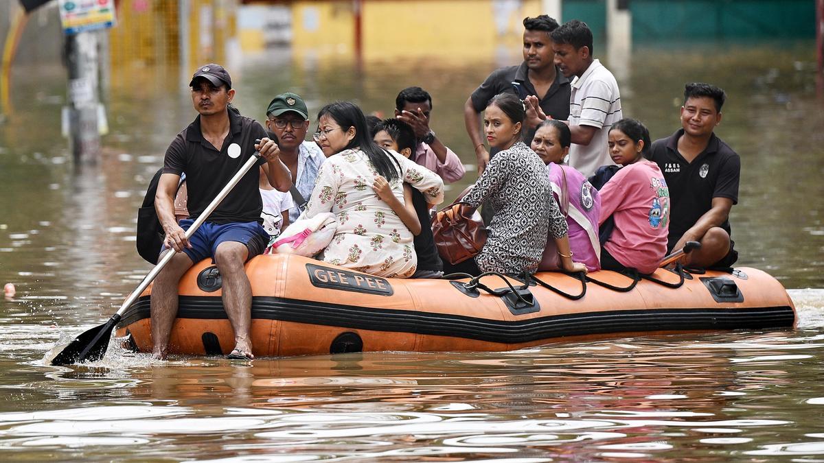 Assam floods: Over 1.12 lakh affected across four districts, toll remains 101