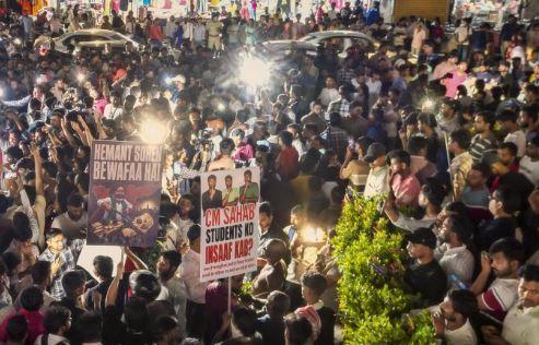 Jharkhand exam row: Govt scraps 44 recruitment tests as student protests continue
