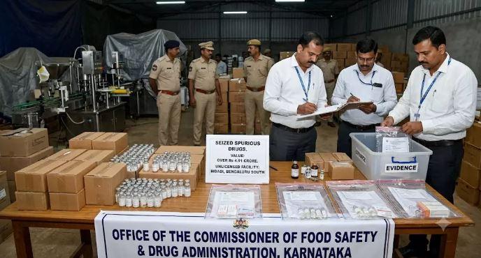 Karnataka FDA confiscates fake medicines valued at Rs 4.91 crore