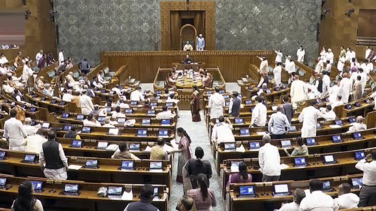 Lok Sabha adjourned for the day after passing appropriation bill