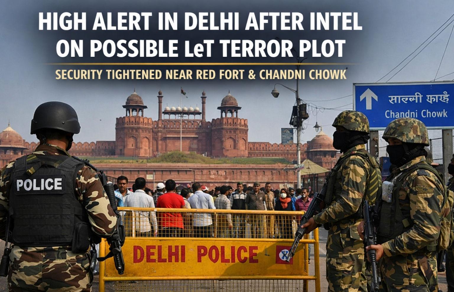 Security tightened at major religious and heritage sites in Delhi amid terror alert