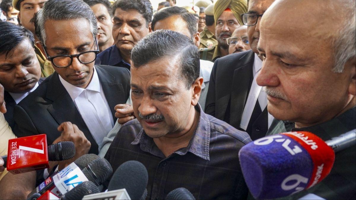 Arvind Kejriwal calls liquor policy case discharge ‘largest political conspiracy’, emotional reaction in court