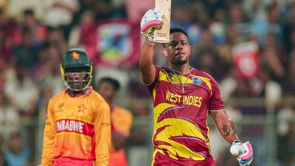 Hetmyer’s 85 powers West Indies to 107-run rout of Zimbabwe