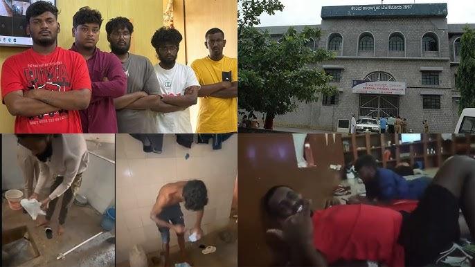 Three prison officials suspended as inmates leak videos from inside central jail