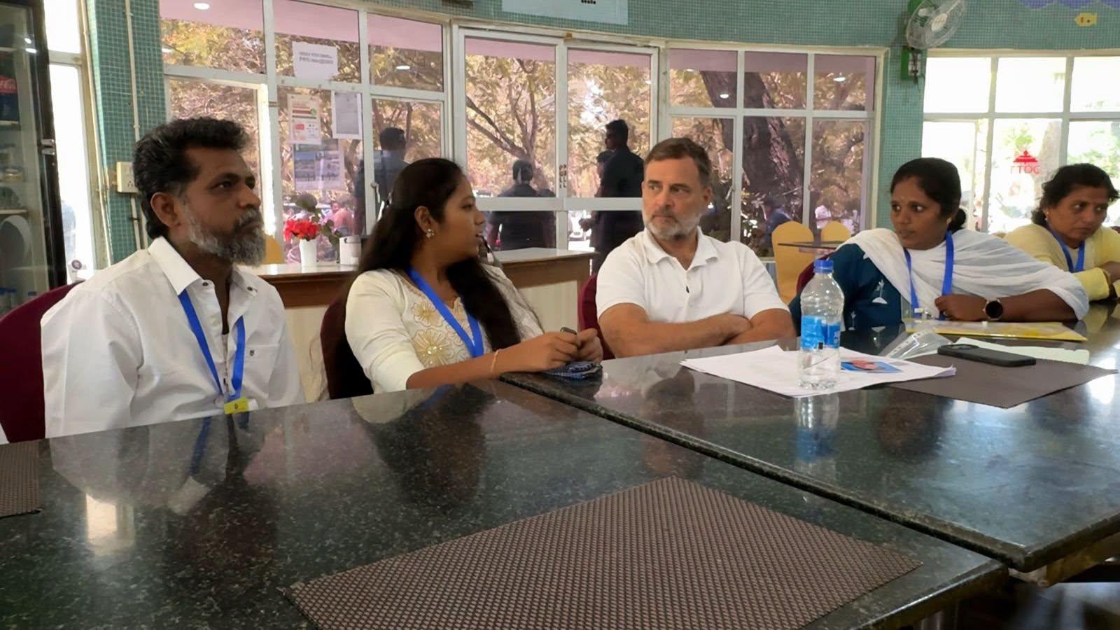 Rahul Gandhi meets families of NEET aspirants who died by suicide