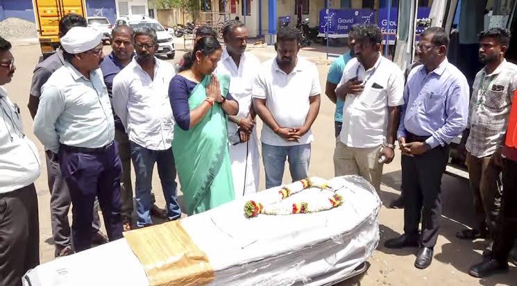 Bodies of 10 Tamil Nadu victims of Vietnam boat tragedy brought back to Chennai, Coimbatore