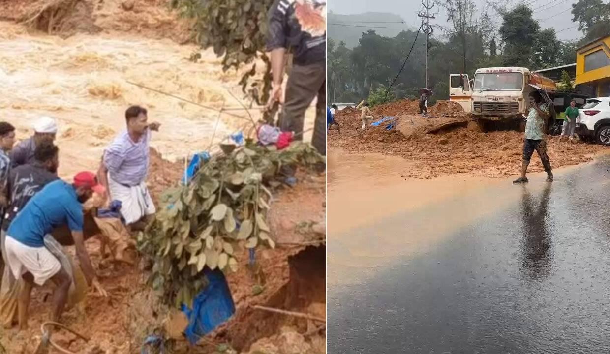 Four killed, four missing as landslide strikes Wayanad tunnel project site