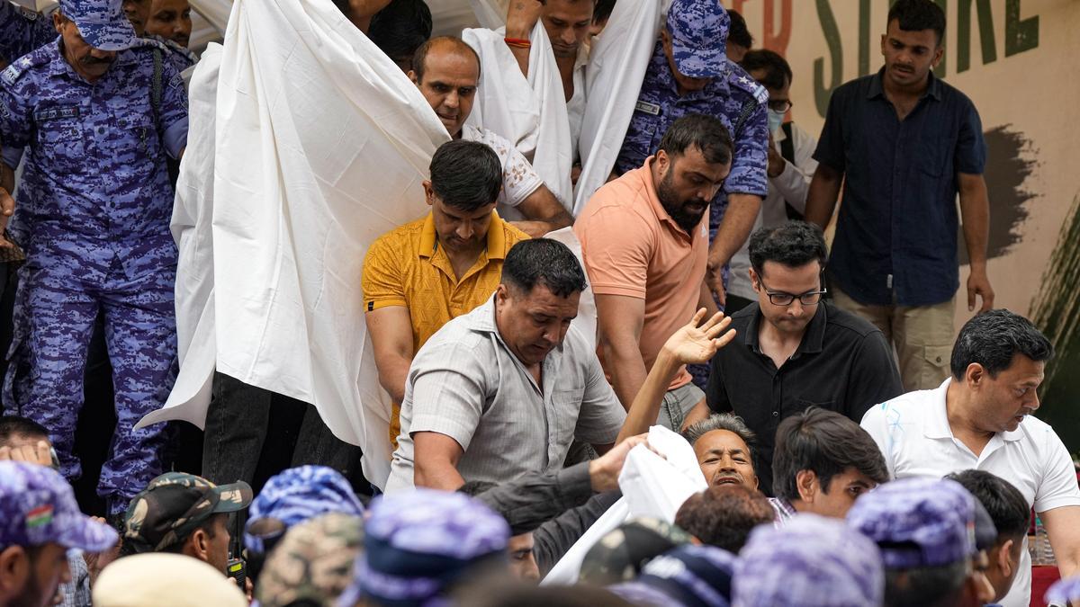 Jantar Mantar under tight security after Sonam Wangchuk shifted to hospital