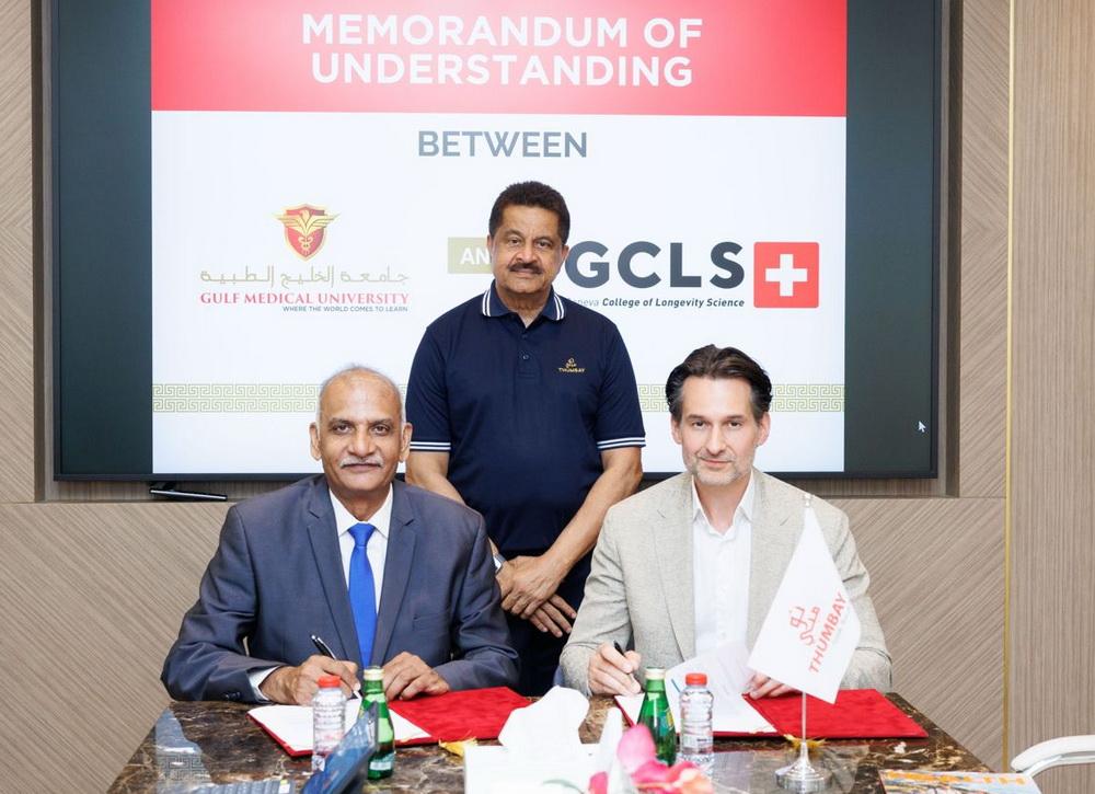 Thumbay to Launch UAE's First-of-Its-Kind Academic Programs in Longevity Medicine in Partnership with Switzerland's Geneva College of Longevity Science