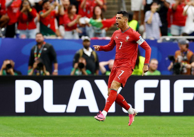 Ronaldo Becomes First Player to Score in Six World Cups