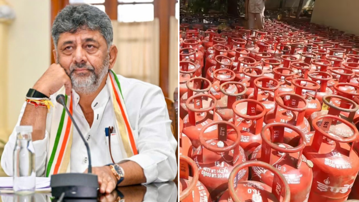 DK Shivakumar seeks report on LPG price hike, flags rising industrial fuel costs