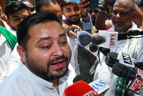 Tejashwi Yadav accuses Bihar CM of 'cheap politics' over security cut and Rabri Bungalow row