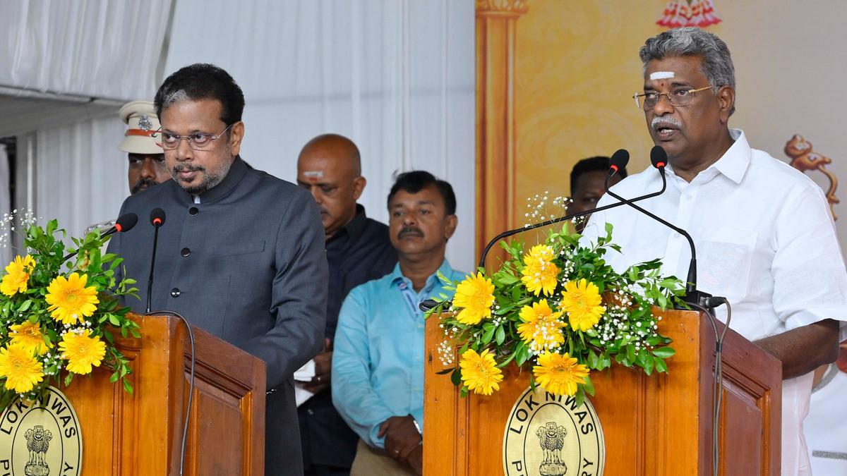Puducherry cabinet expanded as three new ministers take oath