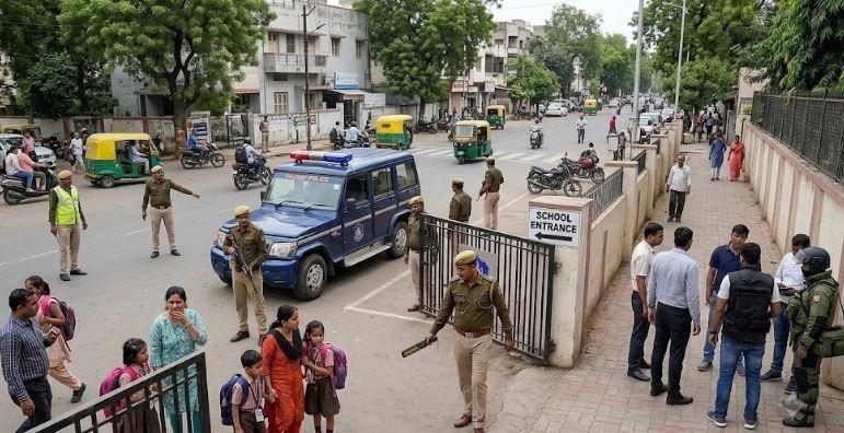Ahmedabad: Bomb threats to 10 schools found to be hoax after security checks