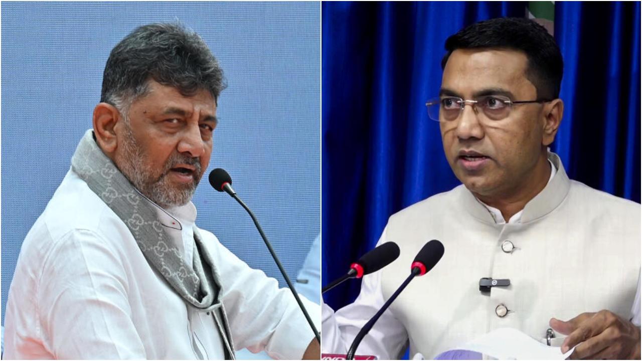 CM Sawant hits back at Shivakumar, says Kannada won’t win votes in Goa