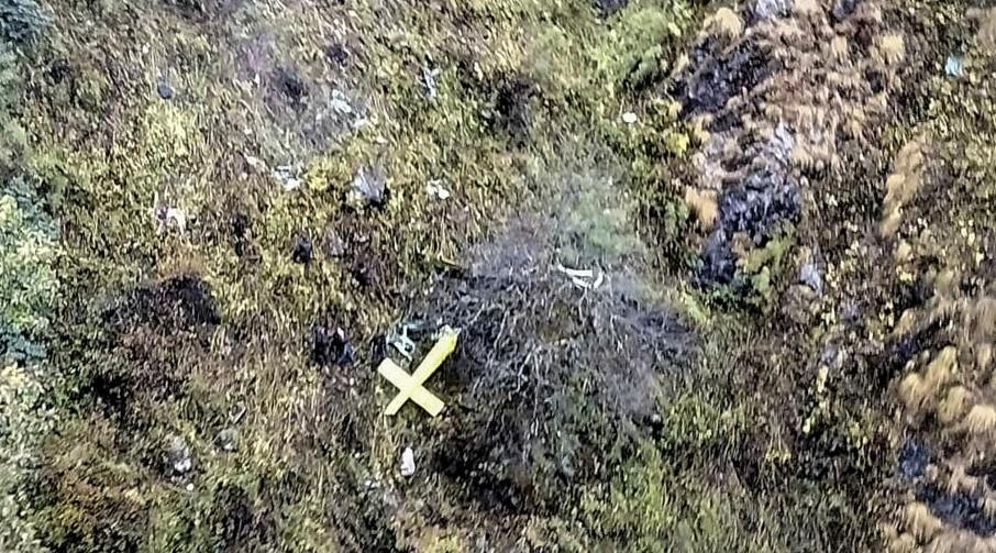 Helicopter carrying six people from Badrinath to Dehradun crashes