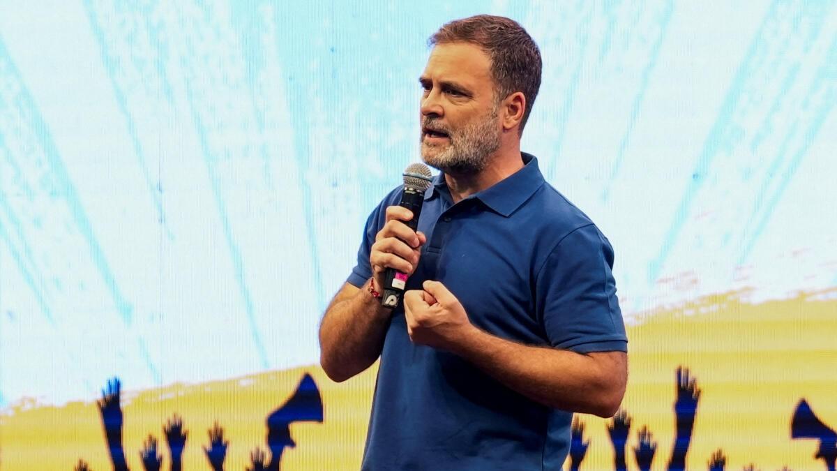 Rahul Gandhi accuses Centre of using delimitation to weaken Tamil Nadu’s parliamentary representation