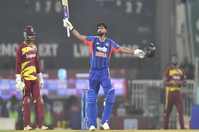 Shreyas Iyer smashes maiden T20I century as India cruise to eight-wicket win over West Indies