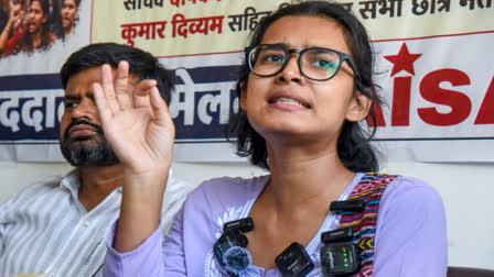 AISA’s Neha Bora criticises UP govt over education, jobs, says students can challenge power