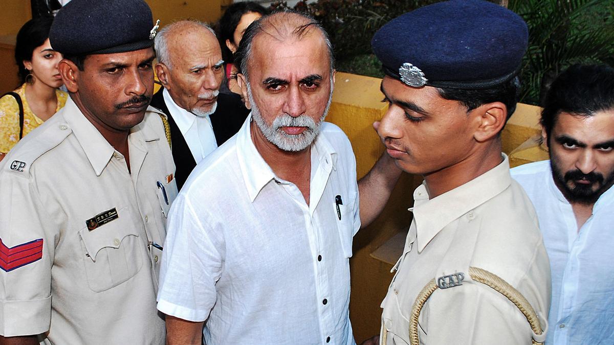 Former Tehelka Editor Tarun Tejpal surrenders in Goa court, sent to jail for 10-year sentence