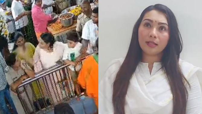 Karnataka BJP MLA’s daughter publicly apologises to police officer after slapping incident