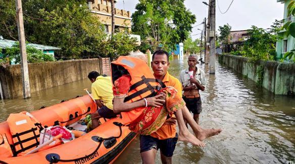 Odisha evacuates Over 70,000 as rain-triggered floods hit several districts