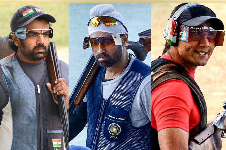 Asian Games: India win gold in men's trap team event, women claim silver