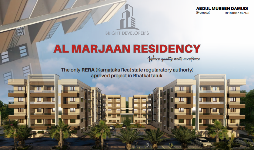 Special Discount on Instant Bookings as Residential Complex 'Al Marjaan Residency' Launches in Bhatkal