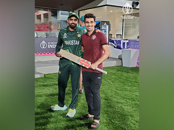 CWC 2023: Pakistan skipper Babar Azam gifts his bat to Afghanistan's Rahmanullah Gurbaz