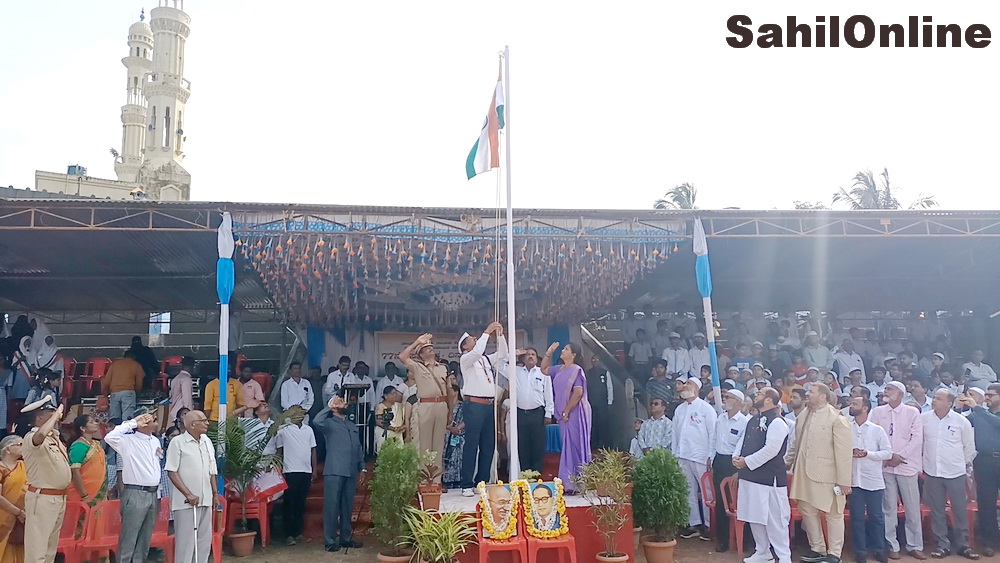 Independence Day Celebrations in Bhatkal: Flags Hoisted Across Social Organizations, Schools, Colleges, and Government Offices