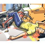 Bike rider killed, eight injured in Head-On collision with Toofan Car