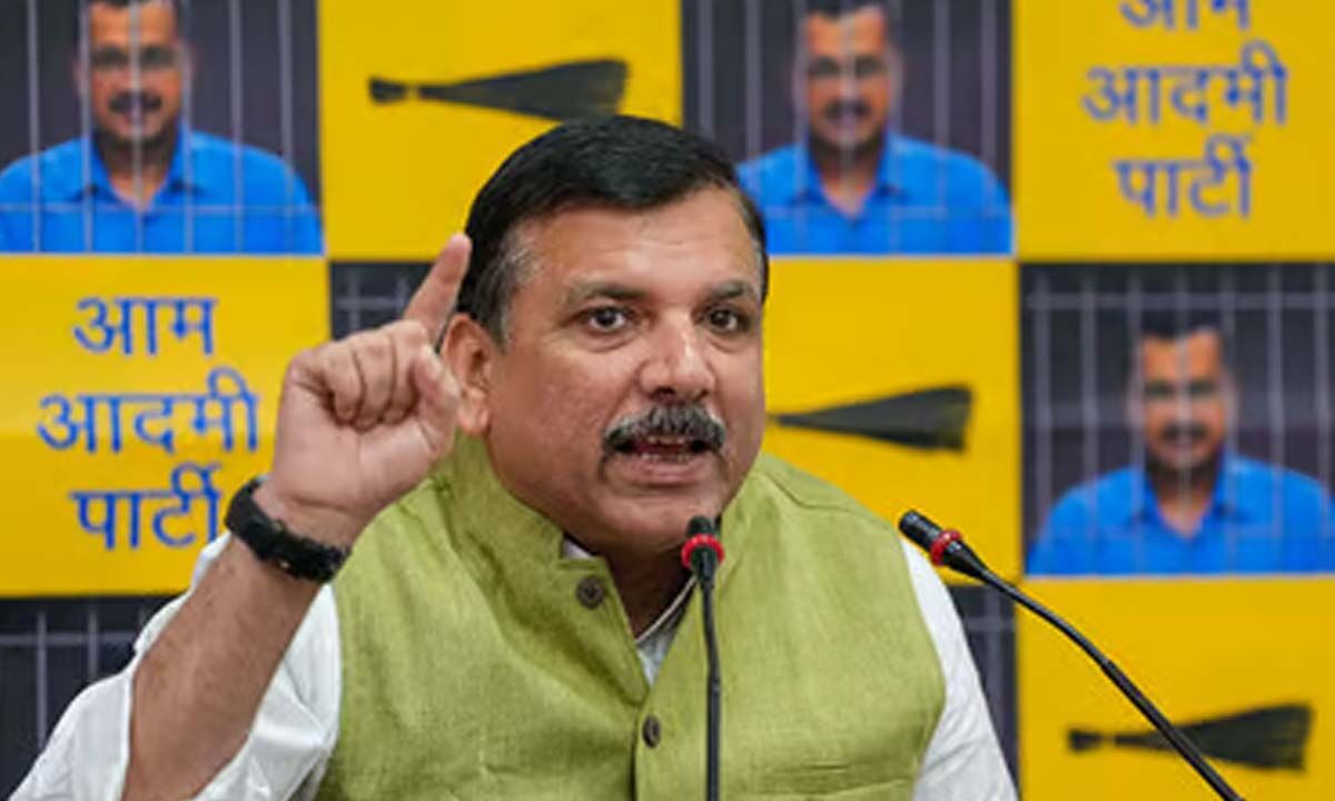 Exit polls are fake, should be banned: AAP leader Sanjay Singh