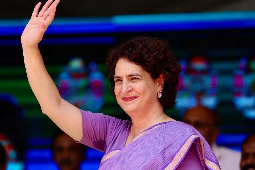 Priyanka Gandhi Makes Parliamentary Comeback as Congress' Star Campaigner