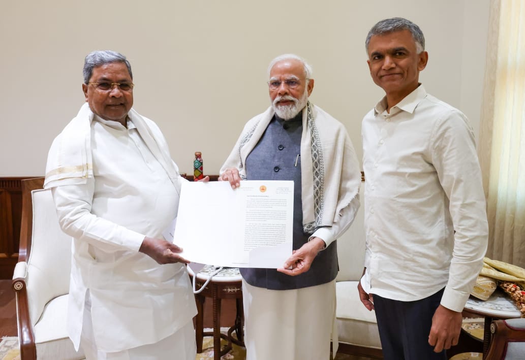 Karnataka CM meets PM, seeks Rs 18,000 crore drought relief from Centre