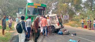 Five killed, six injured in bus-jeep collision in Uttar Pradesh's Chitrakoot