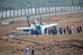 Navy's MiG-29K aircraft suffers tyre burst at Dabolim airport; passenger flights hit