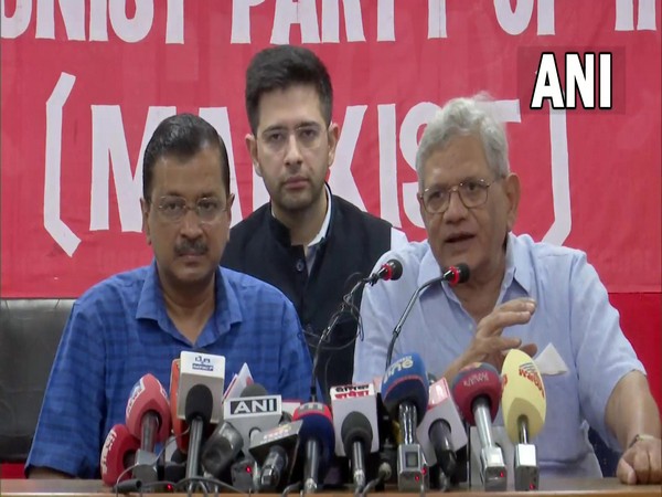 "It is unconstitutional," CPI(M)'s Sitaram Yechury extends support to Delhi CM Kejriwal on Centre's ordinance