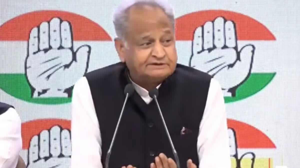 'I want to leave CM's post but it is not leaving me', says Gehlot