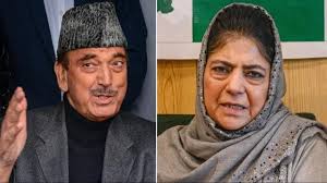 PDP names candidates for 3 Valley seats, fields Mehbooba against Ghulam Nabi in Anantnag