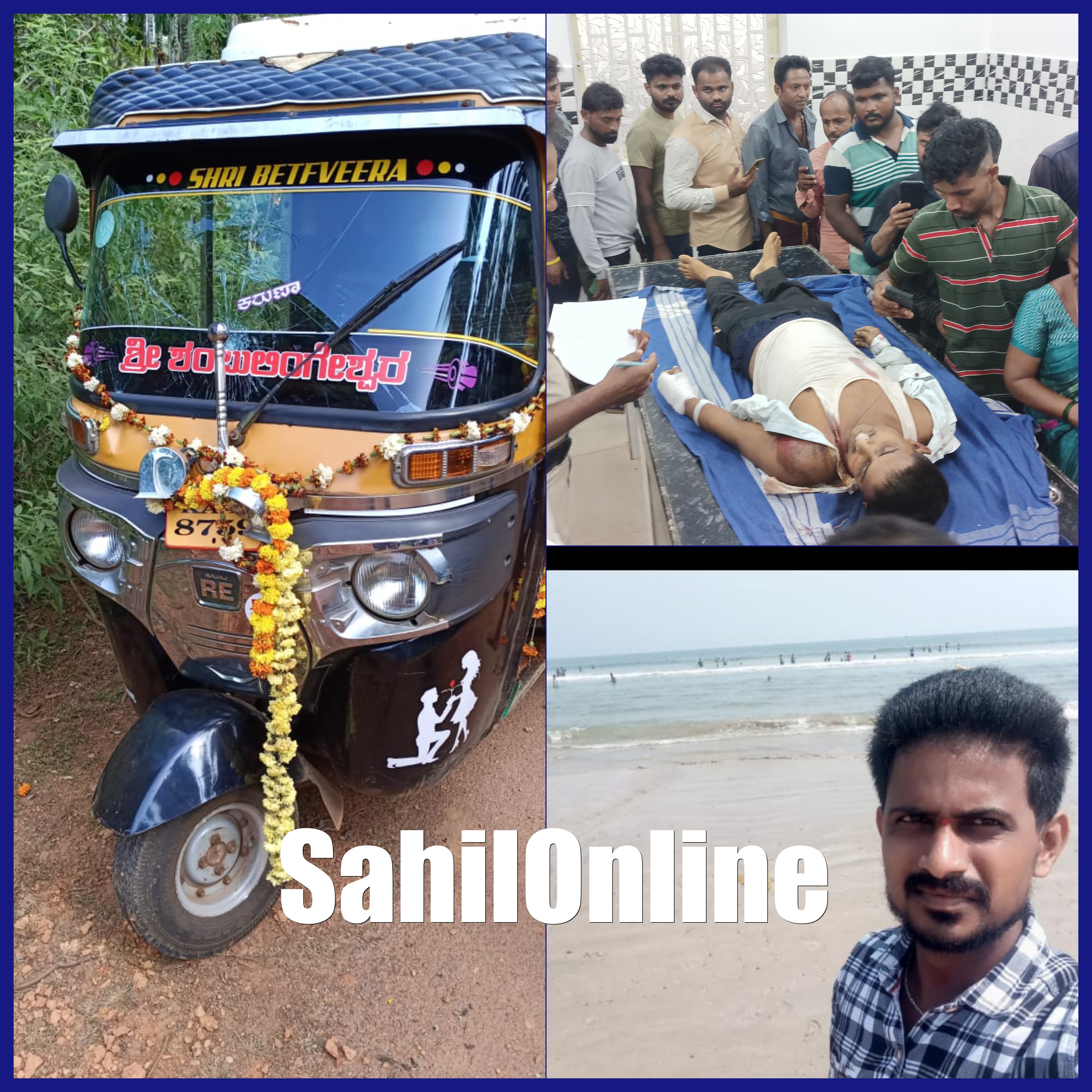 Bhatkal: Auto-Rickshaw overturns in attempt to avoid cow; driver succumbs to injuries