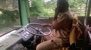 Mangaluru: City Bus Driver Penalized for Using Mobile Phone While Driving