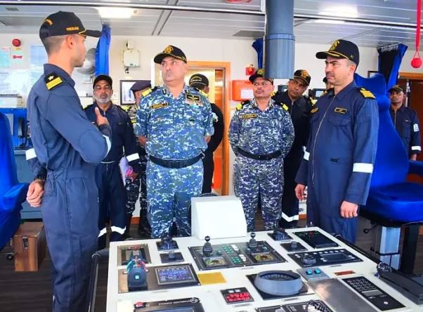 Coast Guard commander reviews operational readiness of Mangaluru unit