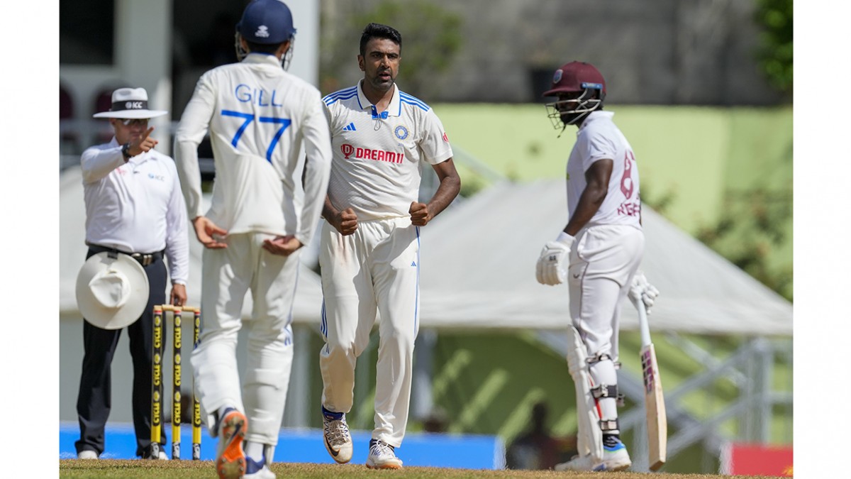 Ashwin, Siraj keep India's hopes of win alive as West Indies employ negative batting tactic