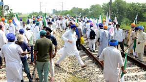 Punjab farmers stir: Train movement hit; protesters block Chandigarh-Ambala national highway